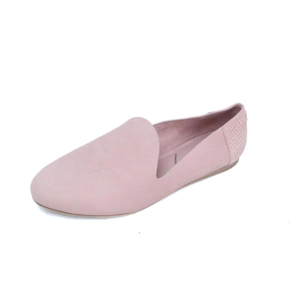 Tom's Darcy Loafers Shoes Slip On Flats Pink Women Sz 8
